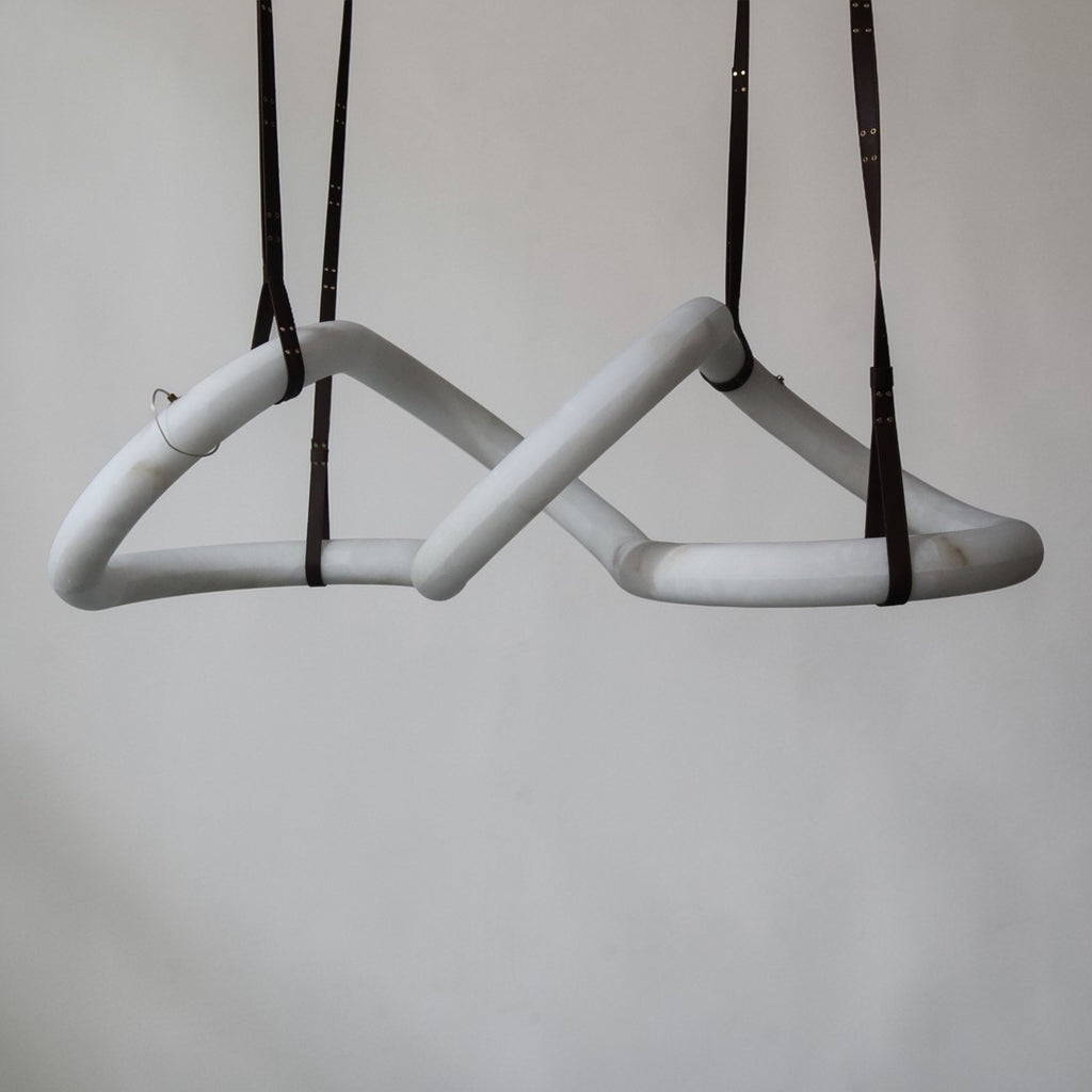 Aura Alabaster Chandelier 70.5 inch