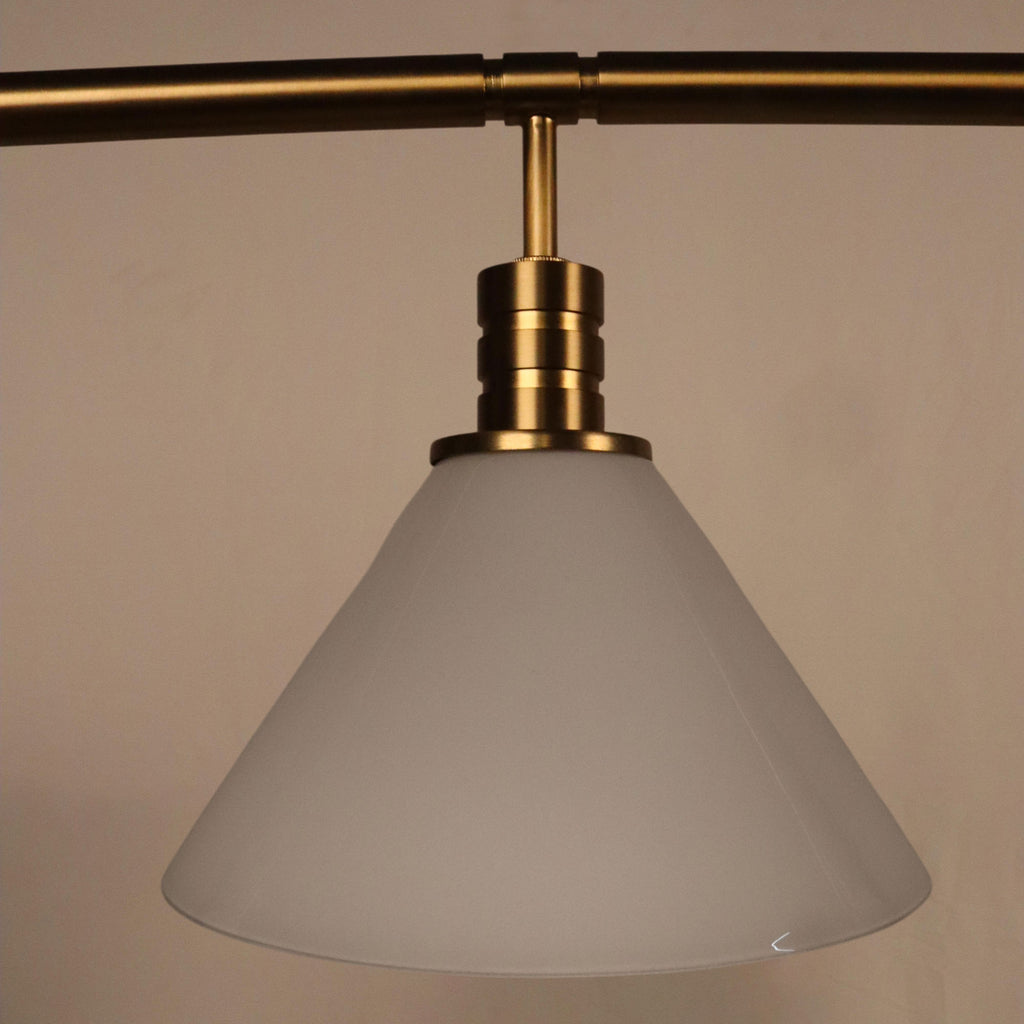 Silas Milke Glass Linear Chandelier