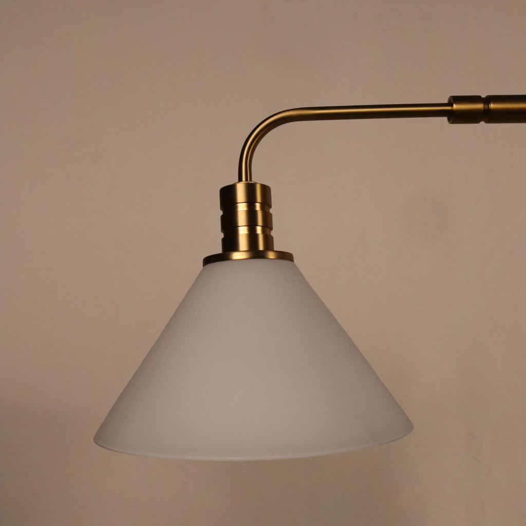 Silas Milke Glass Linear Chandelier