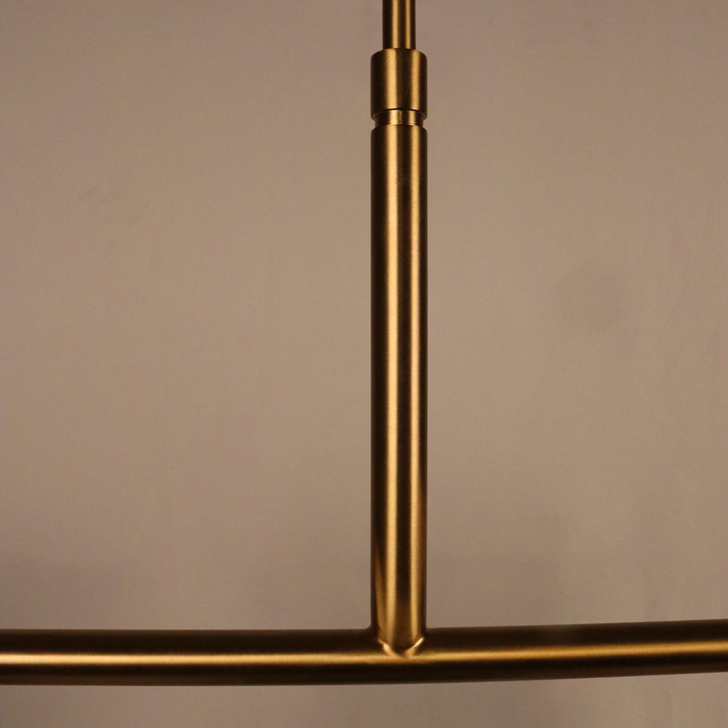 Silas Milke Glass Linear Chandelier